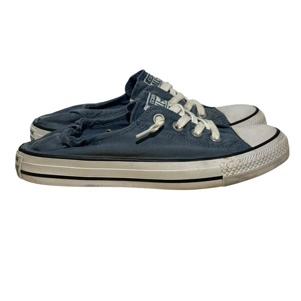 Converse Chuck Taylor All Star Slip On Light Blue Denim Women's Size 8 Sneakers